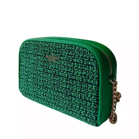 Kate Spade Mini Tweed Camera Crossbody Bag - Picture 2 of 7